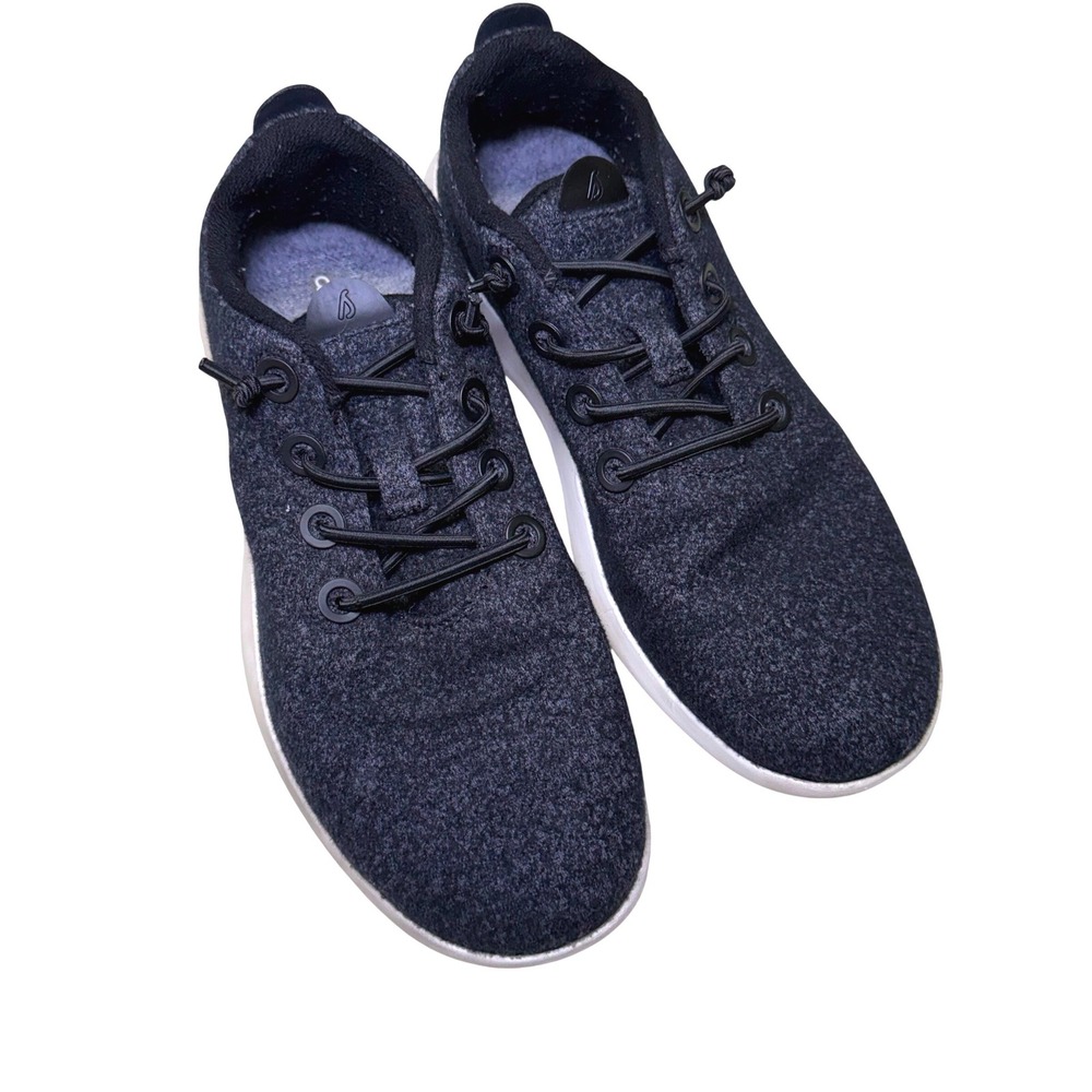 Allbirds Wool Mizzles Women 10 Charcoal Grey Water Repellent Sneakers A10128W100